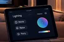 Smart lighting scene control panel